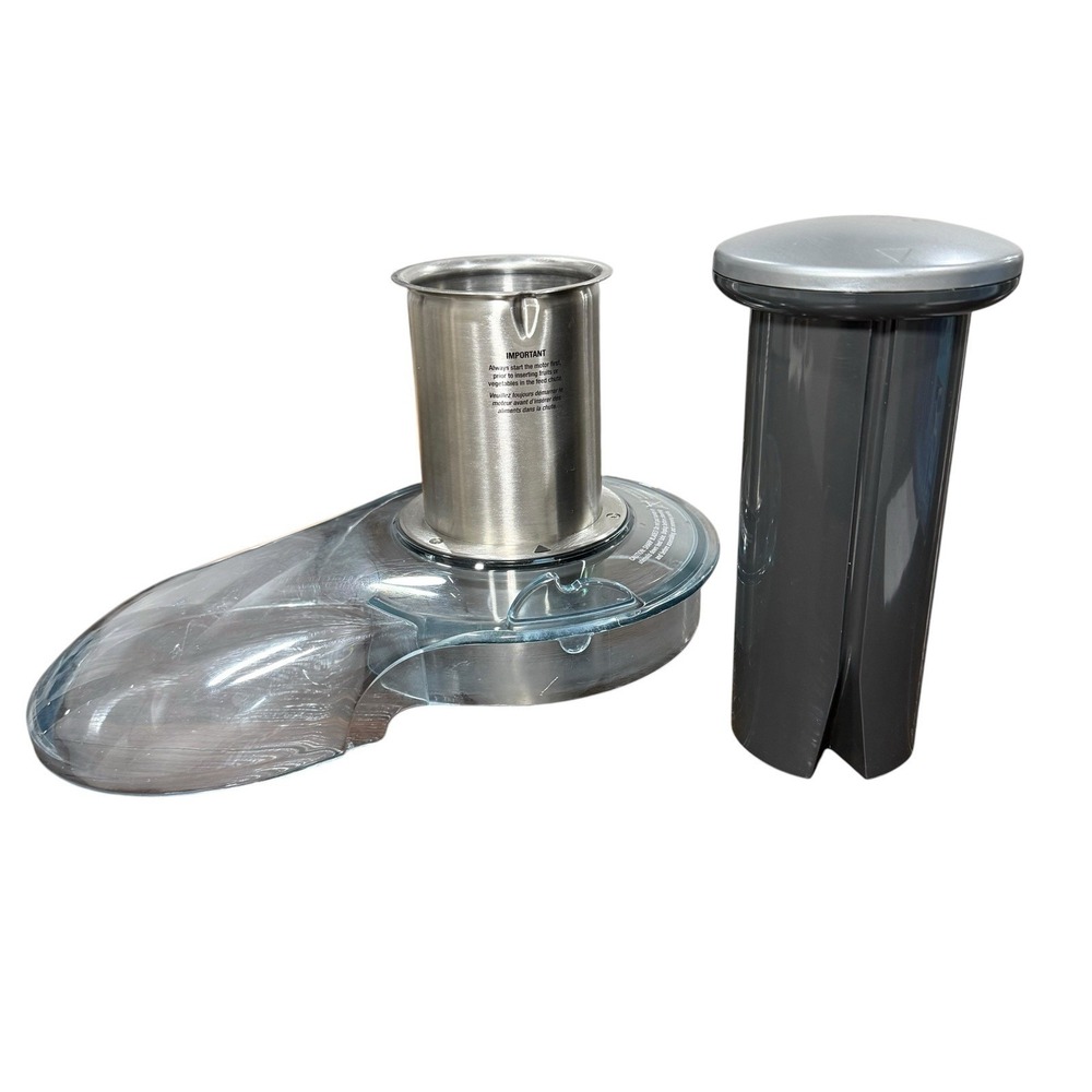 Breville Juice Fountain Elite 800JEXL /b Lid Top Chute Replacement Part & Tamper